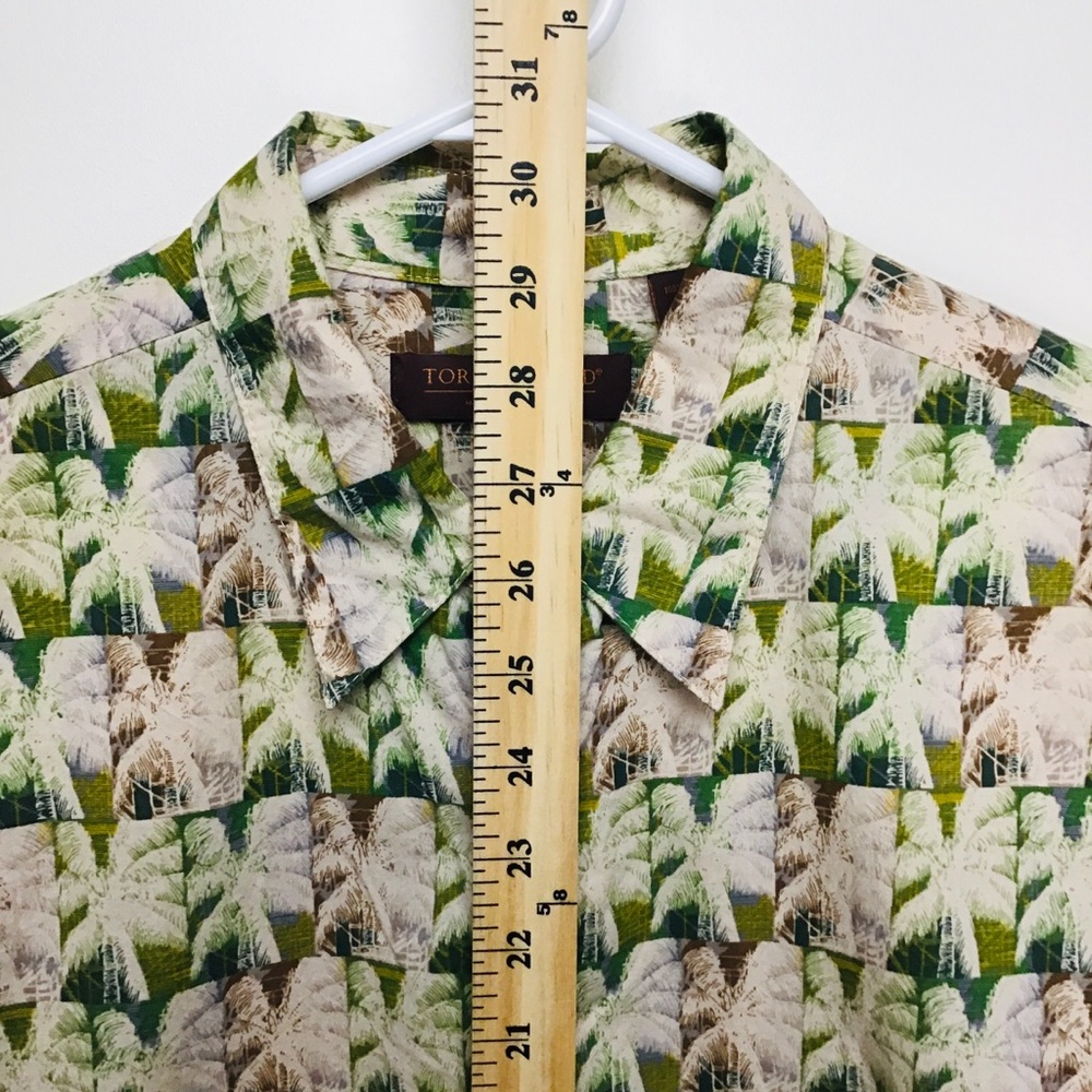 Tori Richard Hawaiian short sleeve button up shirt large - Picture 8 of 10